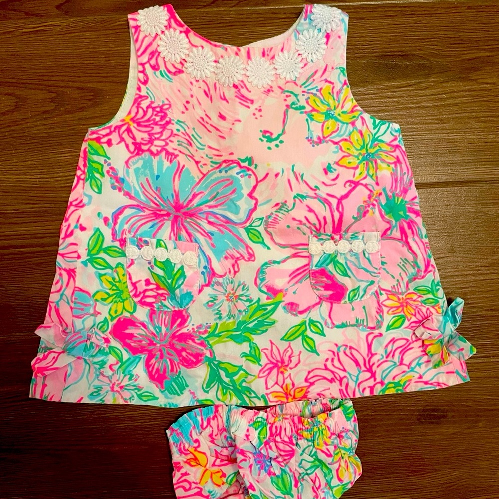 Lilly Pulitzer Baby Shift Infant Dress 3-6 months